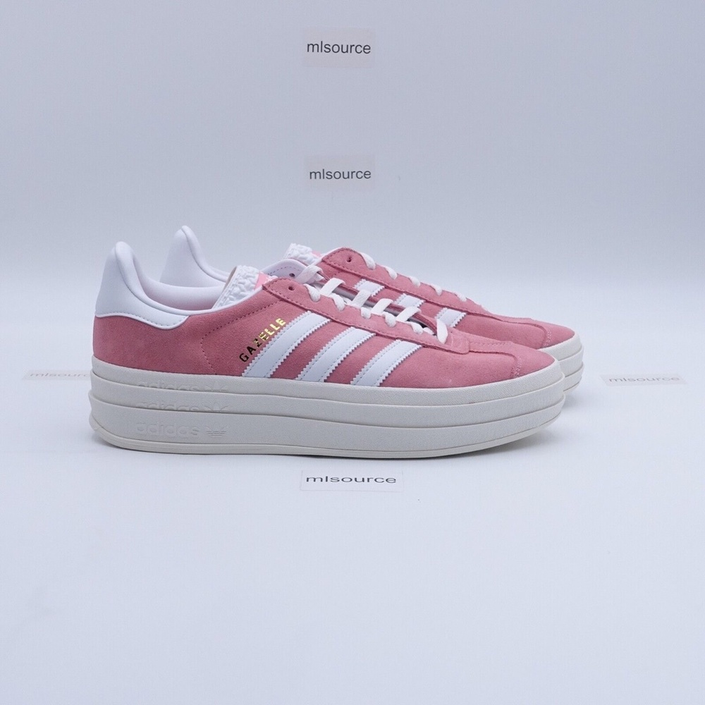 adidas Originals Gazelle Bold Sneakers IG9653 Super Pop - Picture 2 of 5